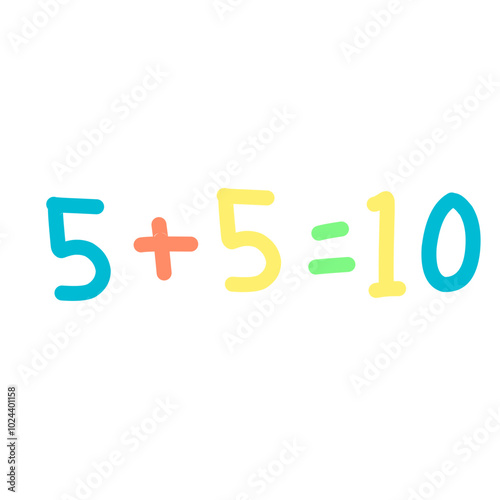 Cute Math School Mathematics Lesson