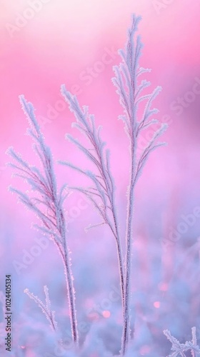 Frozen Grasses, Frost