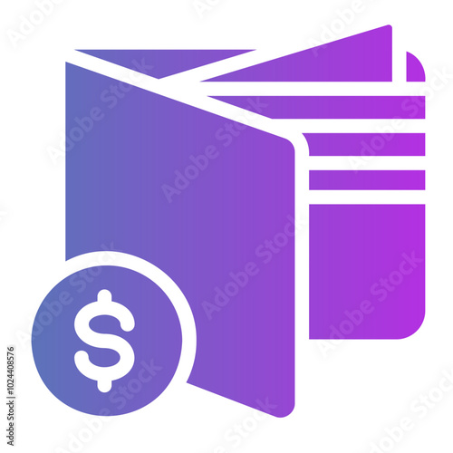 wallet Gradient icon