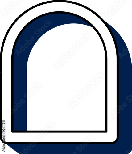 Shape Retro Outline