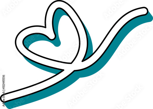 Shape Retro Outline