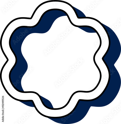Shape Retro Outline