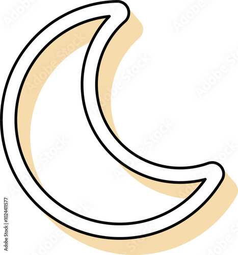 Shape Retro Outline