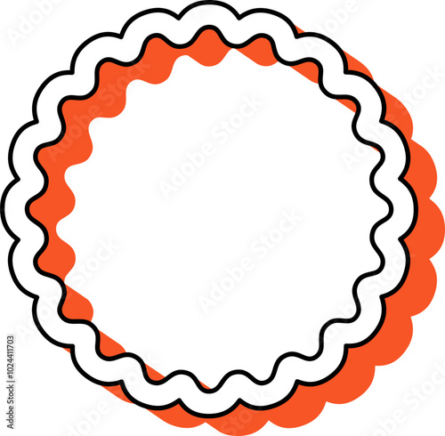 Shape Retro Outline