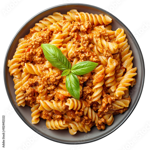 Hearty Fusilli Pasta with Minced Meat