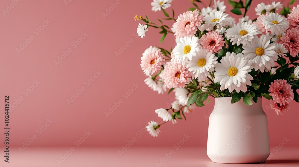Soft Pastel Flower Arrangement on Podium Soft Pastel Flower Arrangement on Podium