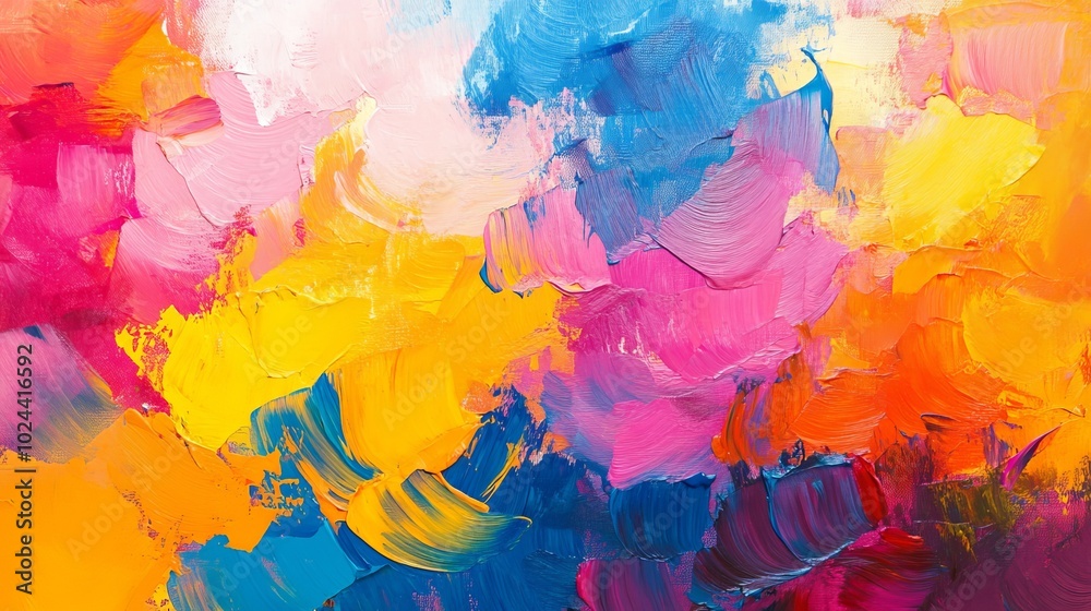 Hand-painted abstract image. Hand-painted abstract image.