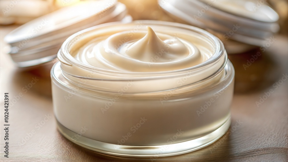 Face cream for dry winter skin care. Face cream for dry winter skin care.