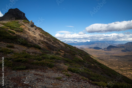 landscape with clouds