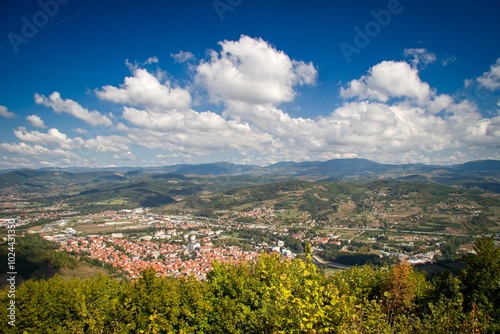 Beautiful nature - mountains in Bosnia photo