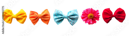 Yellow bow illustrstion