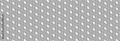 Abstract, curve Lines, wavy  pattern, Square, Illustration, vector, alternating overlapping, symmetrical, orderly arrangement background, black and white, banner, website, template, dark.