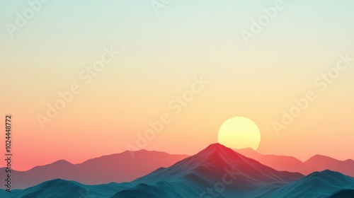 A time lapse illustration of a sunrise, signifying the rebirth of a new day and the hope for a fresh start.