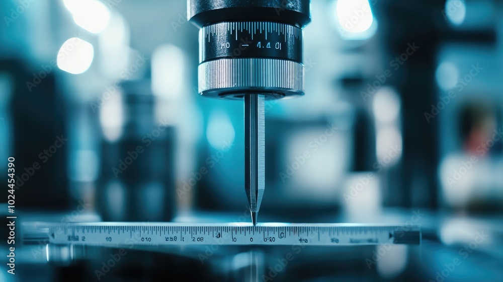 Precision Measurement Instrument on a Calibration Surface Precision Measurement Instrument on a Calibration Surface