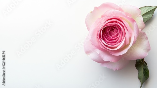 Delicate Pink Rose - Floral Beauty and Elegance