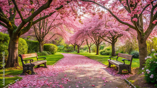 bench in the park. bench, park, tree, nature, autumn, grass, garden, seat, wood, landscape, trees, spring, rest, outdoors, leaf, summer, table, outdoor, wooden, leaves, fall, nobody, season, sky, picn photo