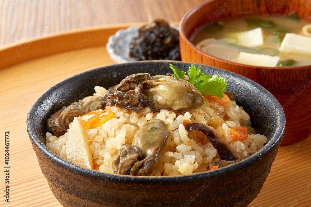 伊勢志摩産牡蠣の炊き込みご飯 伊勢志摩産牡蠣の炊き込みご飯