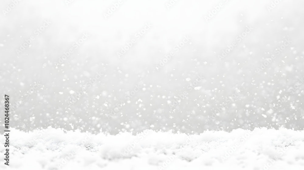 snow drops on white background snow drops on white background