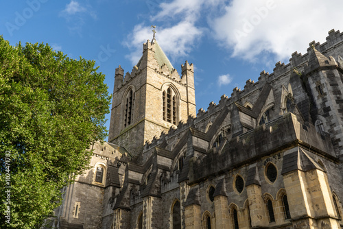 Photography Christ Church Cathedral in Dublin - beautiful mediaeval architecture