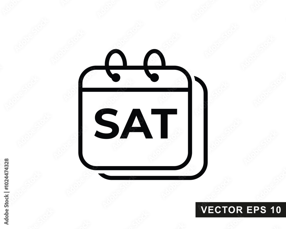 Calendar Icon isolated symbol Calendar Icon isolated symbol