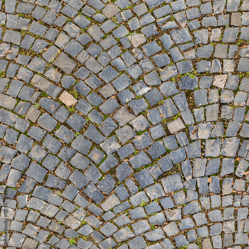 Granite walkway pavement seamless texture