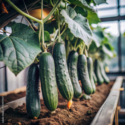 pumpkin on the vine. cucumber, vegetable, food, fresh, healthy, vegetarian, organic, isolated, ingredient, raw, zucchini, agriculture, diet, nature, white, ripe, plant, salad, cucumbers, flower, pickl photo