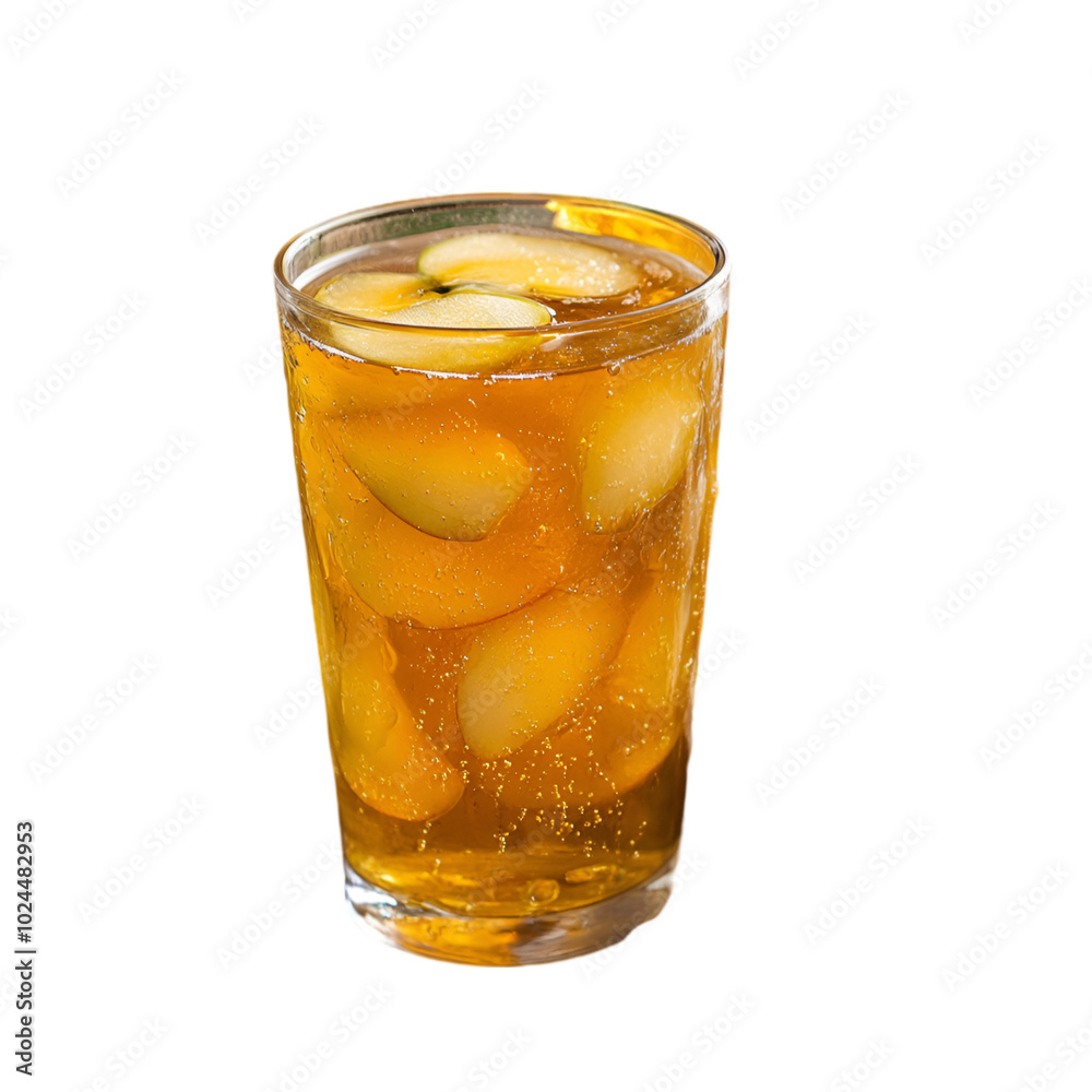 A glass of juice next to apples and a pair of apples
A glass of juice next to apples and a pair of apples