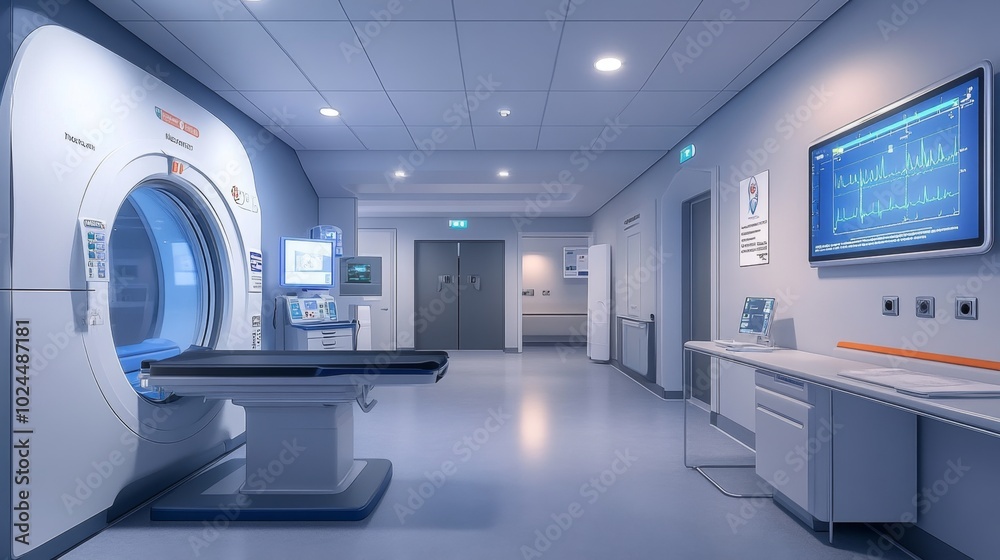 MRI Room Interior.