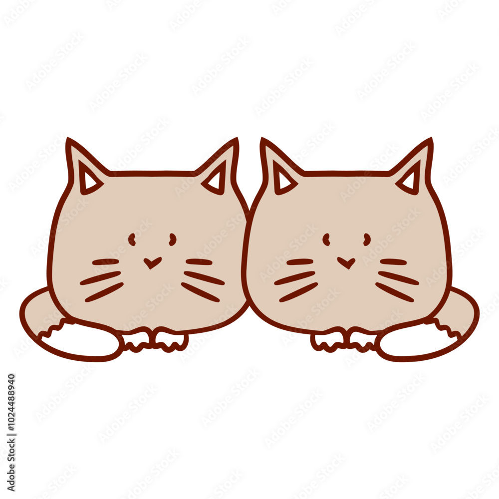 Cat Design Two Best Friends Couple Romantic Crew Team Funny Cool Cartoon Cute Cats Lovers Cartoon Comic Fun Love Sweet Kittens Adorable Feline Like Playful Kitties Fur Baby Illustration Paw Pet Owners Cat Design Two Best Friends Couple Romantic Crew Team Funny Cool Cartoon Cute Cats Lovers Cartoon Comic Fun Love Sweet Kittens Adorable Feline Like Playful Kitties Fur Baby Illustration Paw Pet Owners