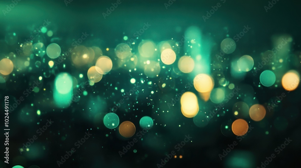 A blurred background of colorful bokeh lights creating a dreamy, atmospheric effect. A blurred background of colorful bokeh lights creating a dreamy, atmospheric effect.