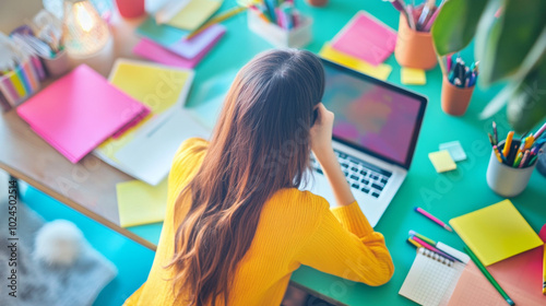 The Creative Chaos: Navigating the Challenges of Work and Study in a Colorful, Distracting Environment