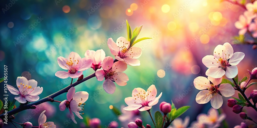 Macro Spring background with deeper colors Macro Spring background with deeper colors