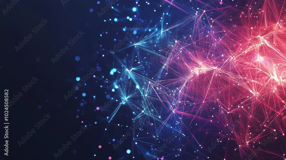 Vibrant Cosmic Connections: A Dazzling Interstellar Display Vibrant Cosmic Connections: A Dazzling Interstellar Display