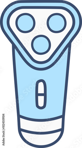 전기 면도기 벡터 일러스트