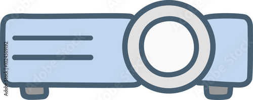 영사기 Projector 벡터 일러스트