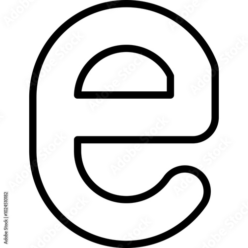 Small e Icon