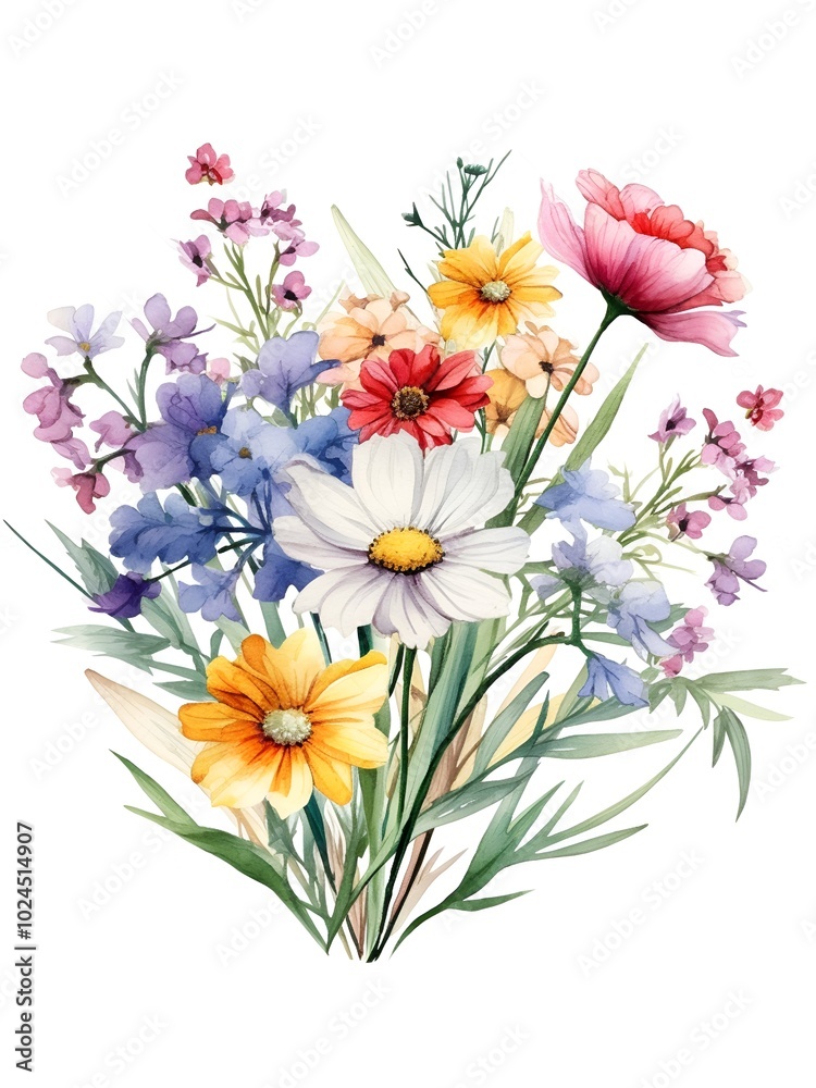 Obraz premium Wildflower Bunch