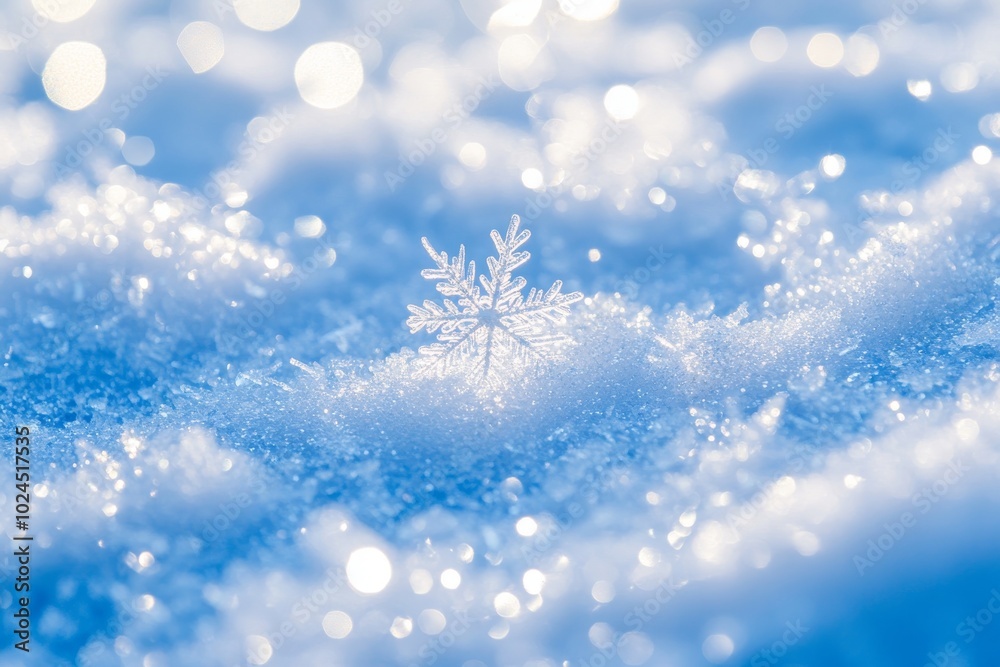 An abstract snow background. A white cold wave of snow sparkles in the sun. A close-up of a Christmas abstract surface. An abstract snow background. A white cold wave of snow sparkles in the sun. A close-up of a Christmas abstract surface.