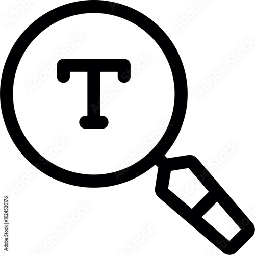 Text Search Icon