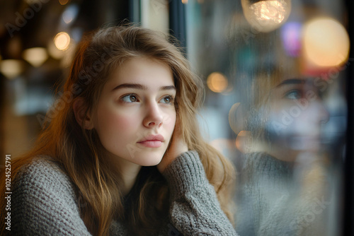 Wallpaper Mural Dark moody gloomy grey autumn photos, bad rainy days weather, Generative AI, melancholy Torontodigital.ca