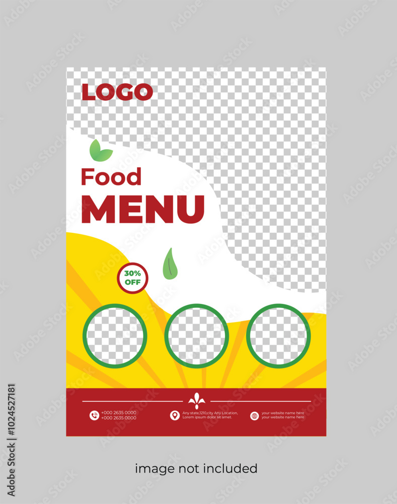 Restaurant and Hotel food menu design. Restaurant and Hotel food menu design.