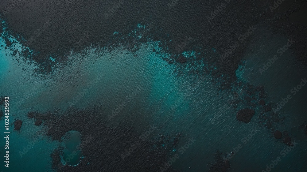 Naklejka premium Dramatic Gradient Surface with MediumPurple and Cyan Tones