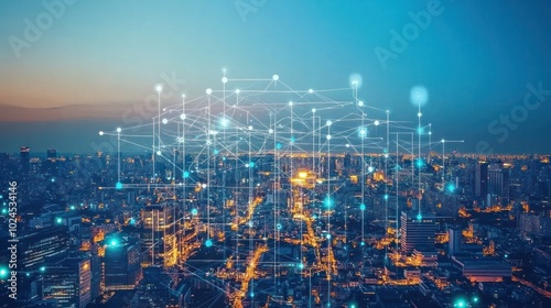 Wallpaper Mural AI in smart cities consultant developing AI-driven solutions for smart city infrastructure and urban development Torontodigital.ca