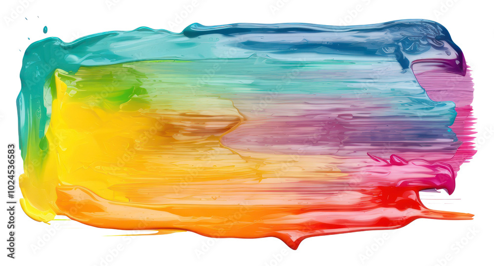 PNG Glossy flat paint brush stroke backgrounds rectangle painting.