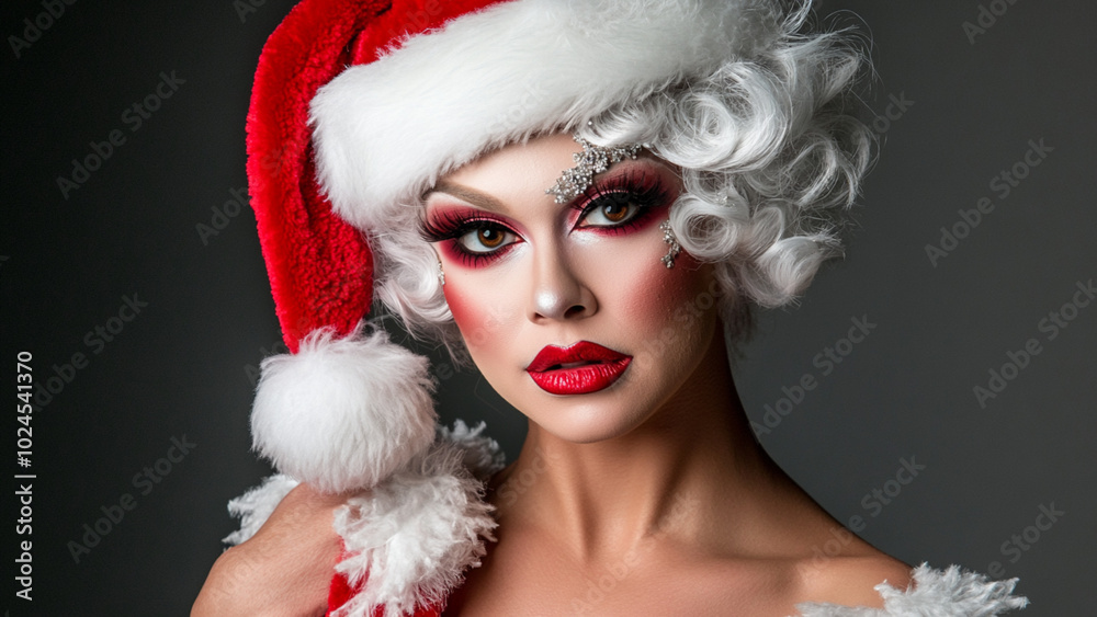 Santa Drag queen 