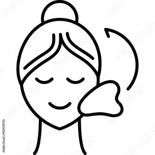 Gua Sha Tool Icon