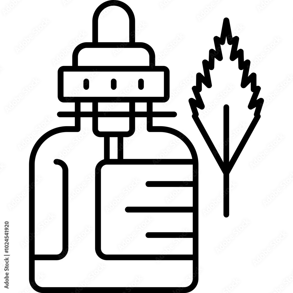 Neem Oil Icon Neem Oil Icon