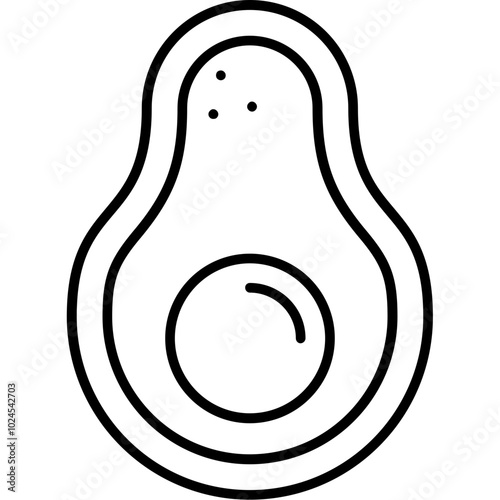 Avocado Icon