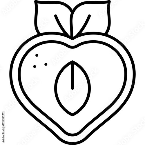 Nectarine Icon