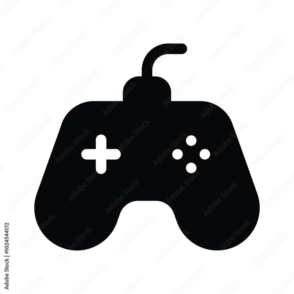 Trendy editable icon of gamepad in modern style Trendy editable icon of gamepad in modern style